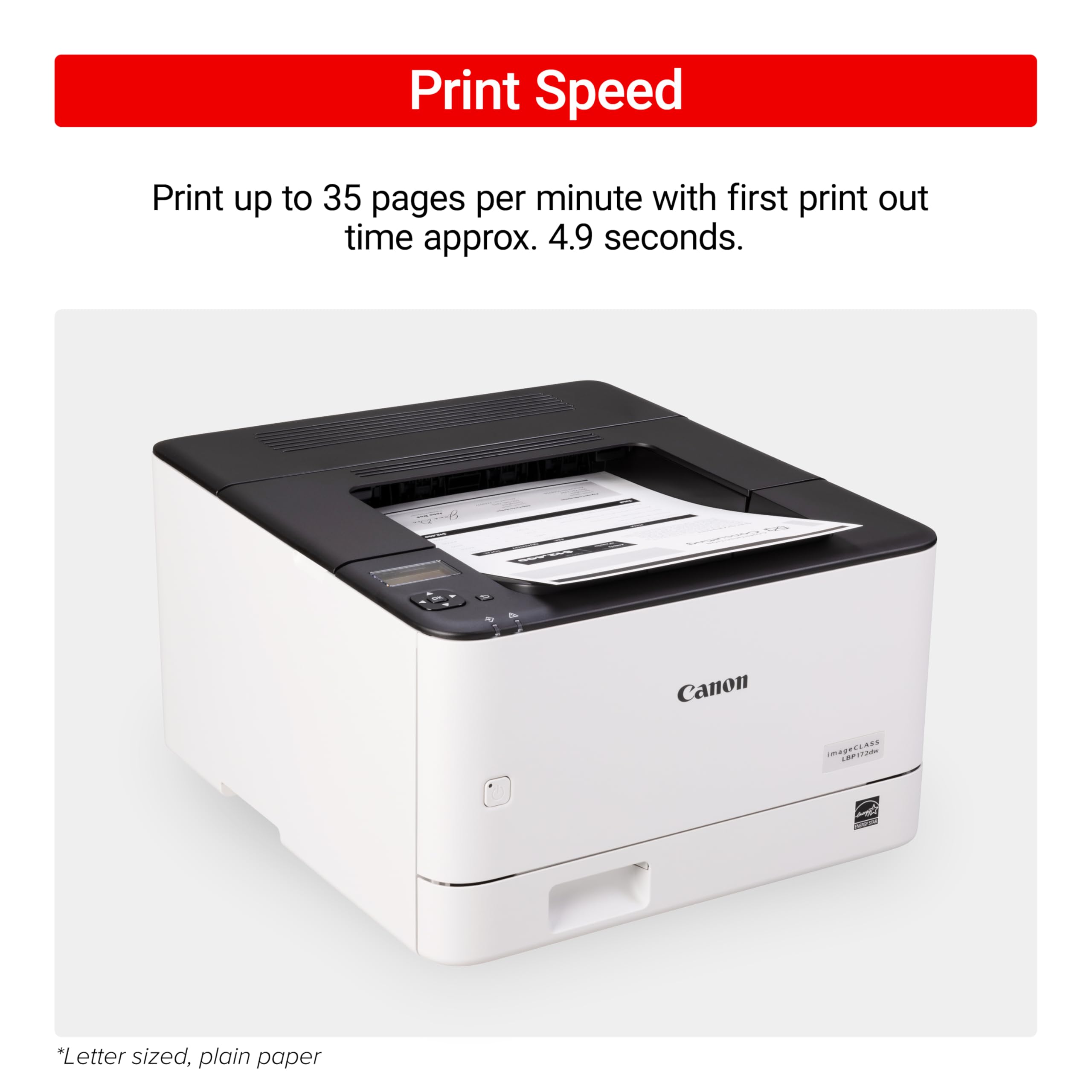 Amazon.com: Canon imageCLASS LBP172dw – Monochrome Duplex